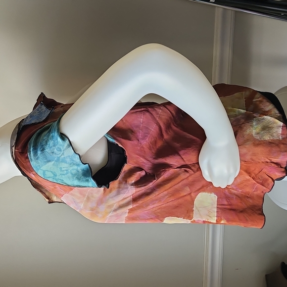 Artisan Handmade Silk Top Jennythreads Asheville NC - Picture 4 of 6